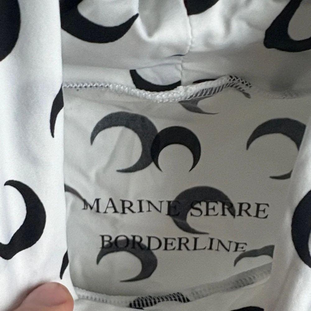Marine Serré Black and White Men's Shirt - Picture 2 of 4